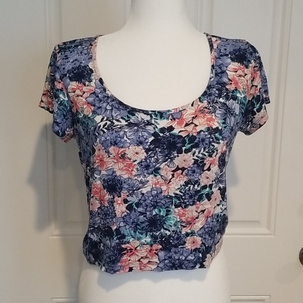 Floral Crop Top